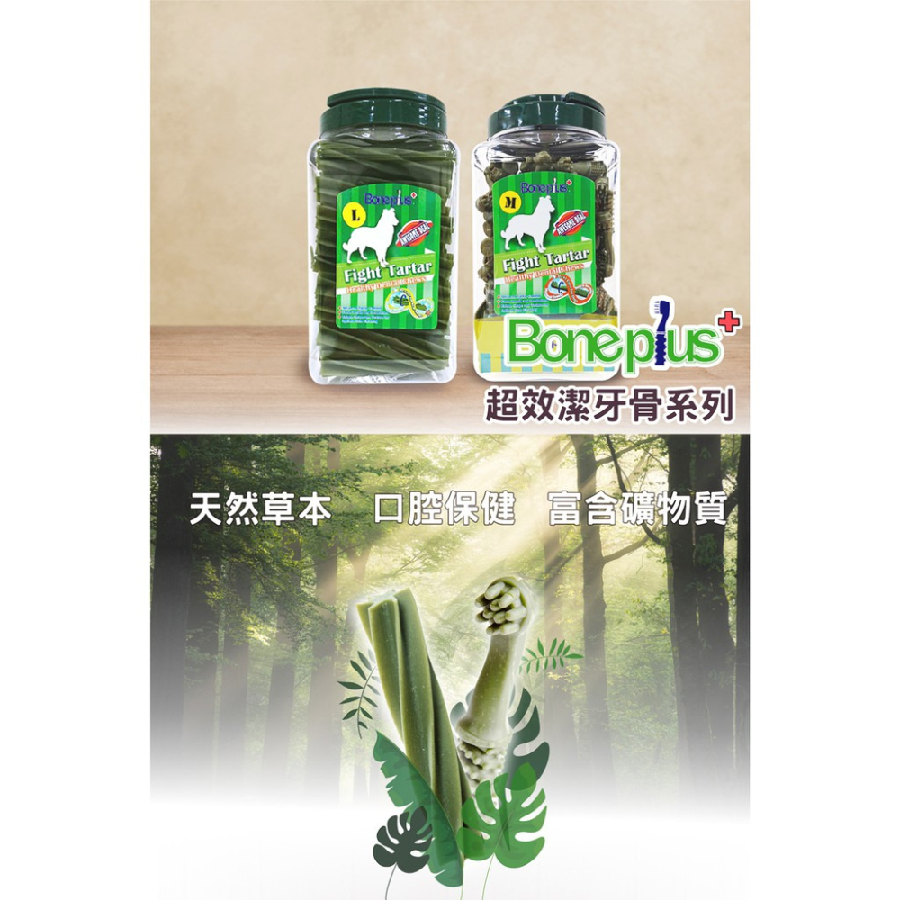 【福爾摩沙寵物精品】Bone Plus 超效螺旋六星潔牙棒(多種尺寸)  潔牙骨-細節圖4