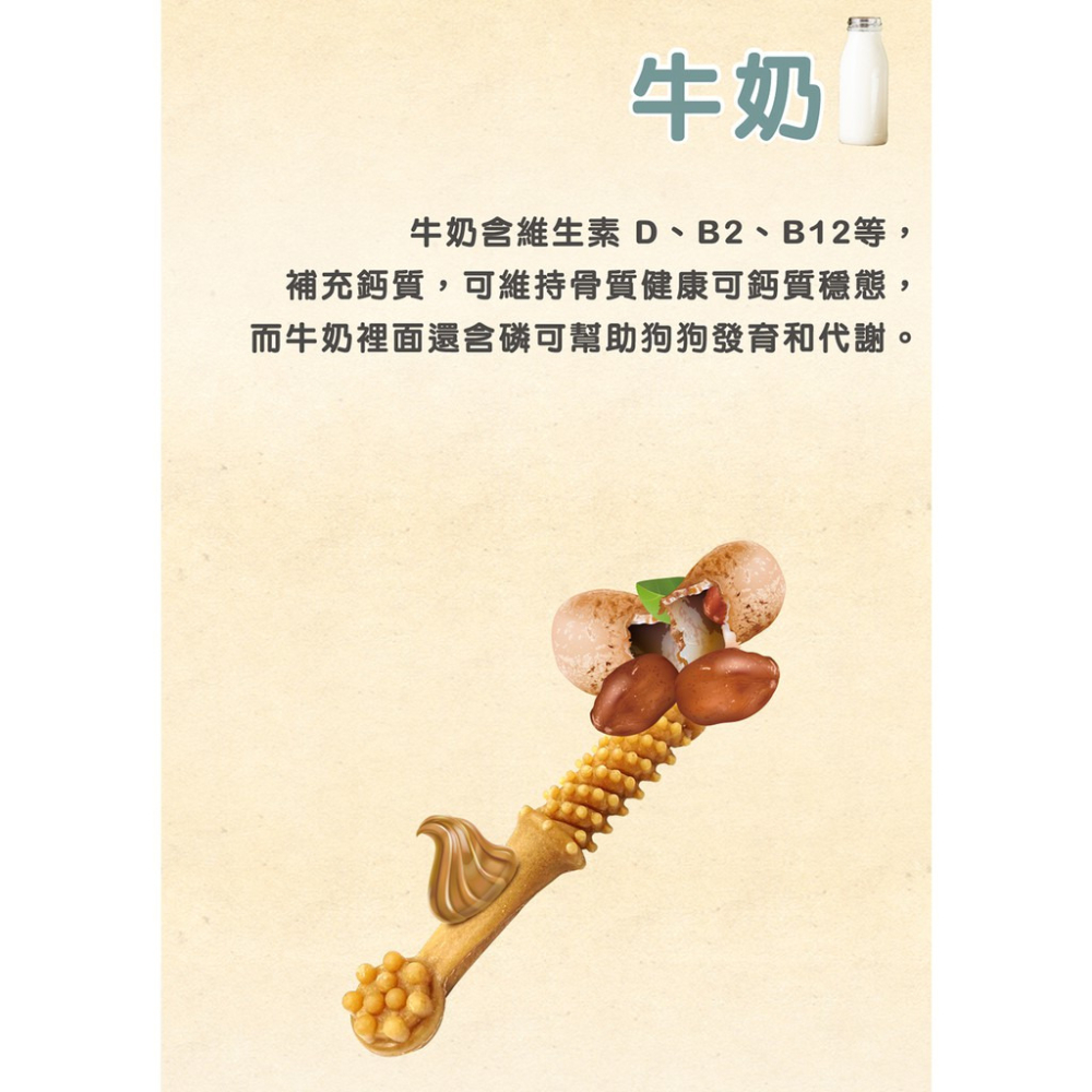 【福爾摩沙寵物精品】Bone Plus 牛奶動能雙頭潔牙骨-細節圖7