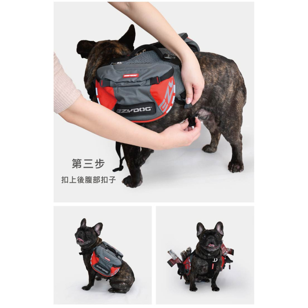 【福爾摩沙寵物精品】澳洲EZYDOG 頂峰背包｜防水儲物包包｜(專屬側貼須另外加購)-細節圖9