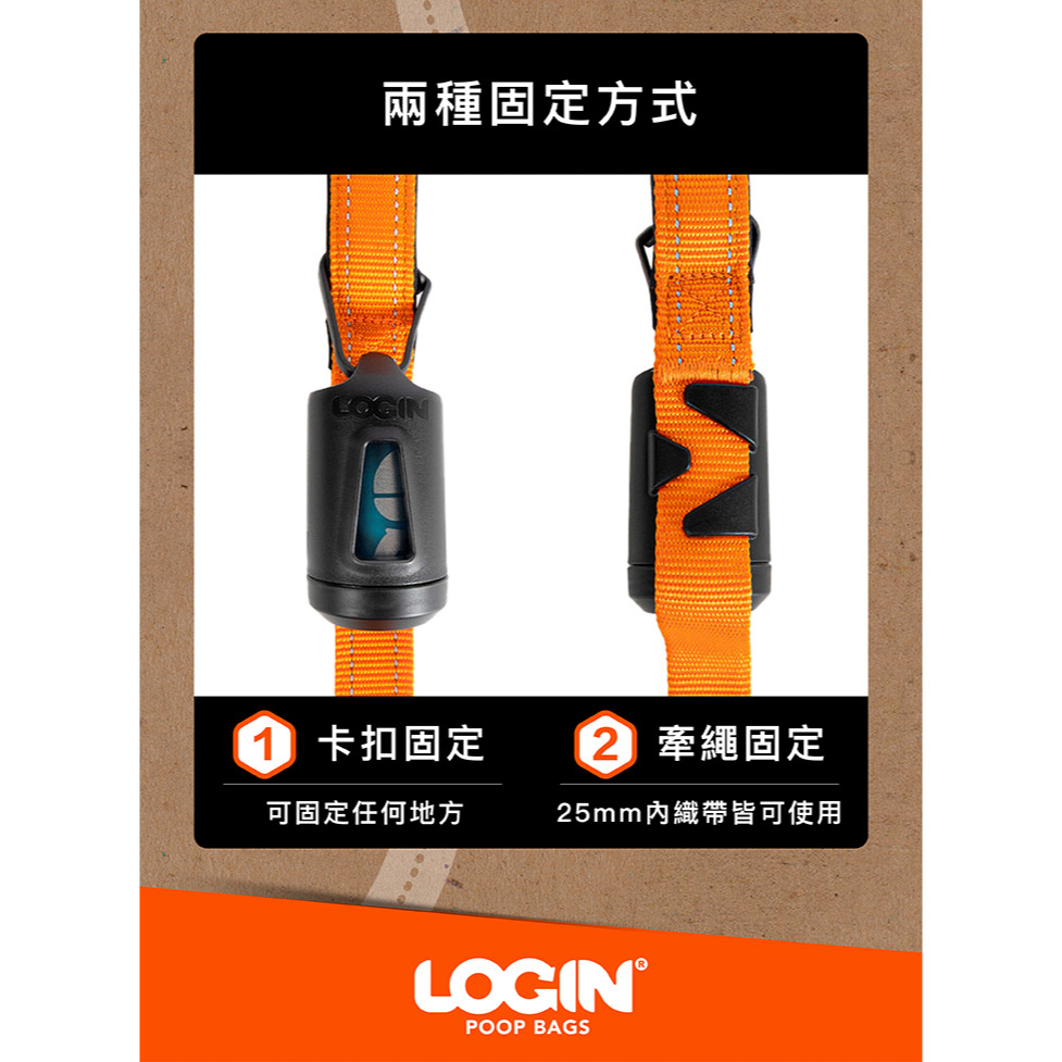 【福爾摩沙寵物精品】澳洲LOGIN 洛格 拾便器（環保拾便分離器1個+環保拾便袋1捲17張） 撿便袋-細節圖7