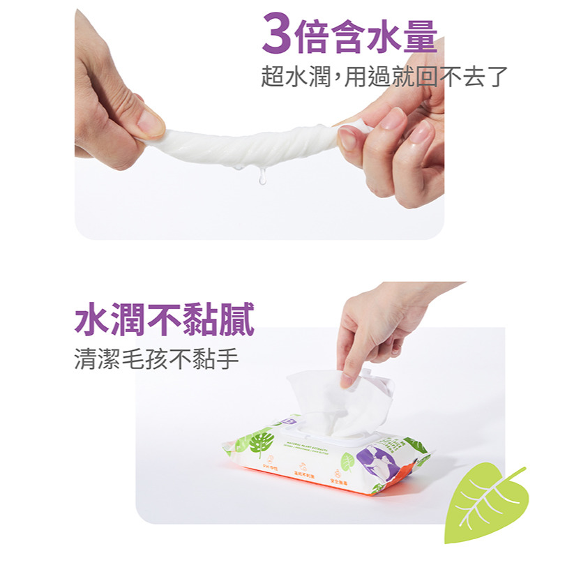 【福爾摩沙寵物精品】澳洲LOGIN 洛格 3合一除臭抑菌護理濕紙巾 隨身包（單包/8抽/貓用）-細節圖6