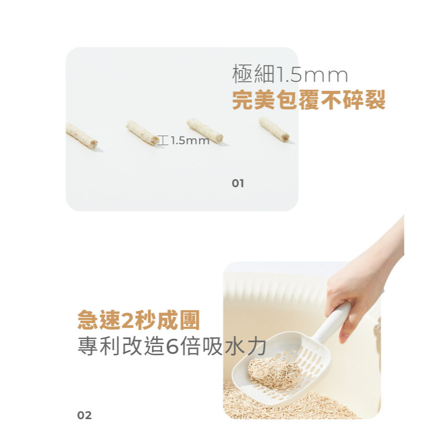 【福爾摩沙寵物精品】澳洲LOGIN 洛格 強效除臭稻殼貓砂1.5mm 豆腐砂-細節圖6