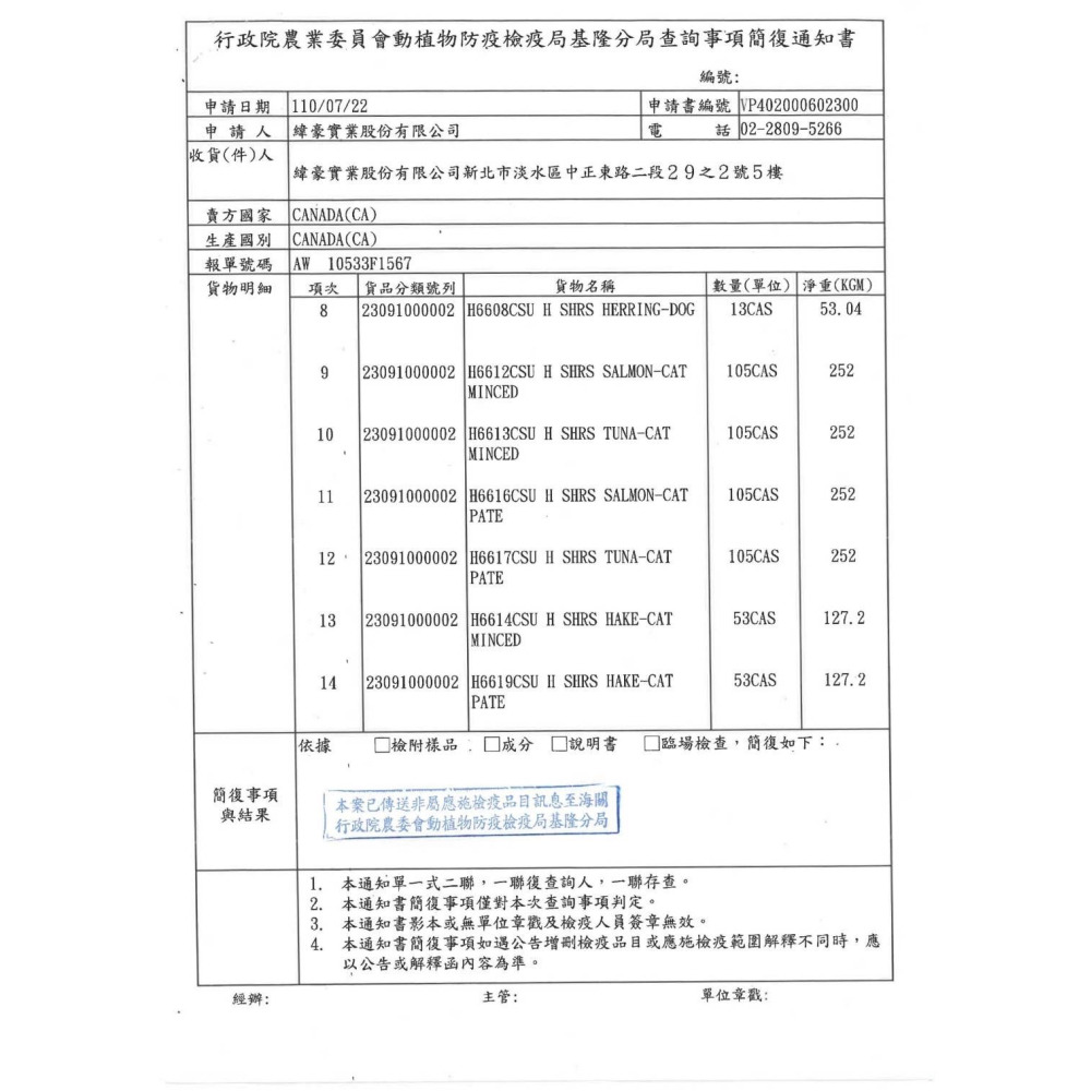 【福爾摩沙寵物精品】加拿大健康海岸 野生鯡魚 ｜狗狗主食罐 狗罐頭 寵物罐頭-細節圖6