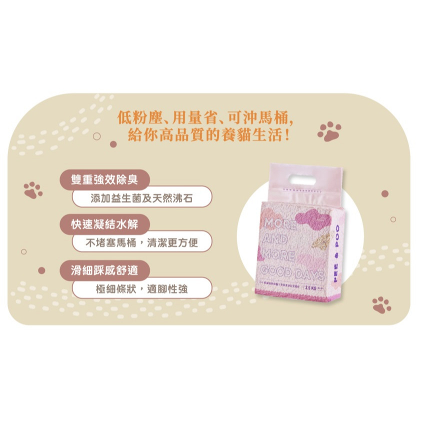 【福爾摩沙寵物精品】Maoday 毛商行 D4高凝結低粉塵三效除臭豆腐砂+沸石(1.5mm) )  貓砂-細節圖3