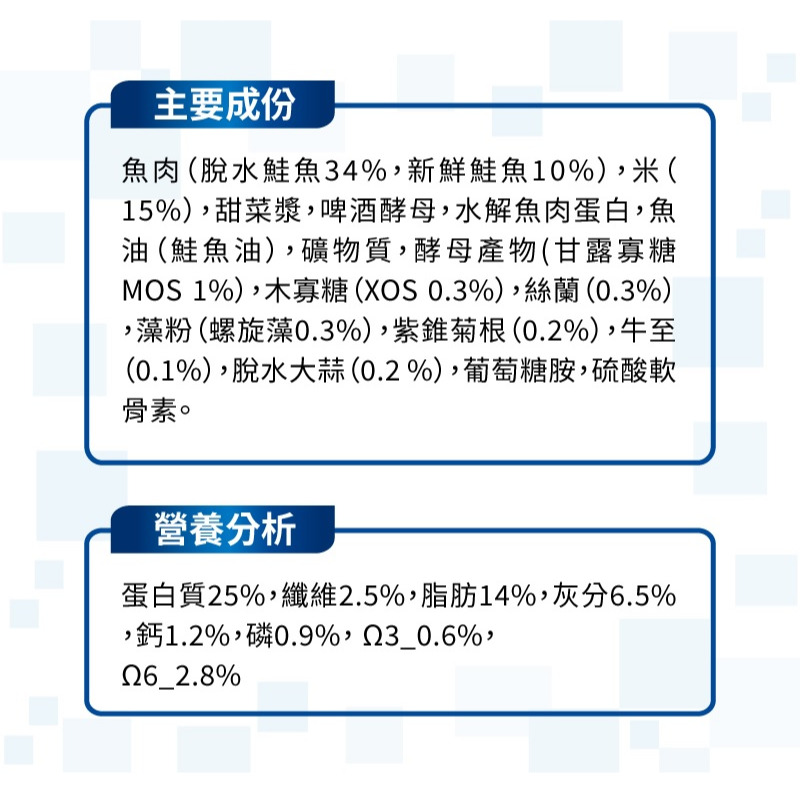 【福爾摩沙寵物精品】Monge 瑪恩吉 天然呵護系列 小型成犬 (鮭魚+米) 犬用乾糧 狗飼料 狗乾糧 狗糧-細節圖3