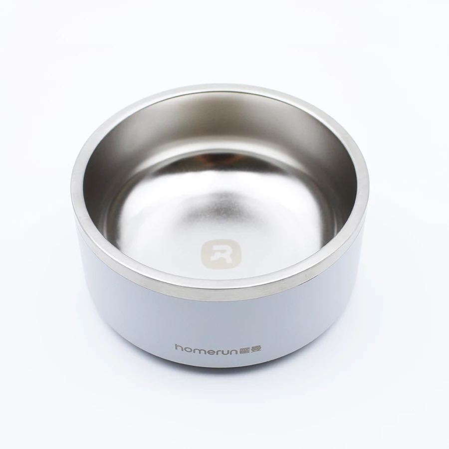 【福爾摩沙寵物精品】 霍曼 Homerunpet 雙層不鏽鋼寵物碗 貓碗 狗碗 寵物碗 寵物餐具 304不鏽鋼-規格圖9