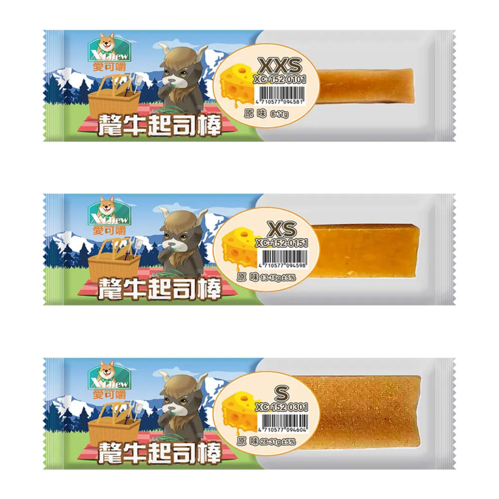 【福爾摩沙寵物精品】X Chew 愛可嚼 氂牛起司棒 狗零食-規格圖6