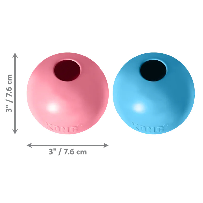 【福爾摩沙寵物精品】美國 KONG 幼犬彈跳球 狗玩具 寵物玩具 拋接玩具-細節圖2