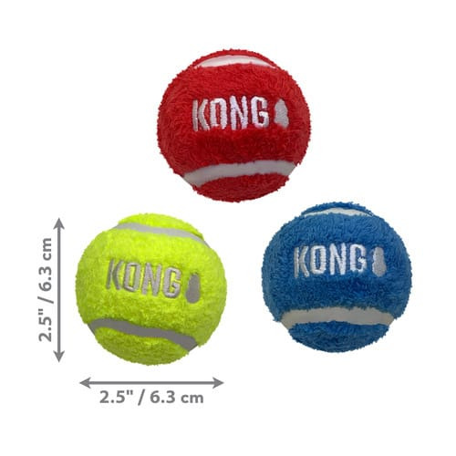 【福爾摩沙寵物精品】美國 KONG 亮彩運動球玩具 狗玩具 寵物玩具 拋接玩具-規格圖7