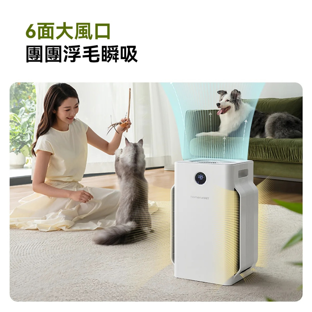 【福爾摩沙寵物精品】Homerunpet 霍曼 寵物空氣清淨機 Airbo Plus-細節圖3