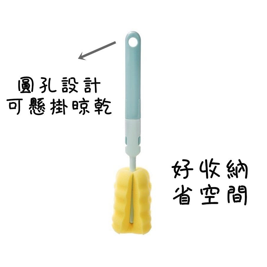 💳可刷卡🇹🇼現貨🇹🇼海綿刷 保溫杯刷子 杯刷 刷子 奶瓶刷 海綿杯刷 清潔刷 洗杯刷-細節圖4