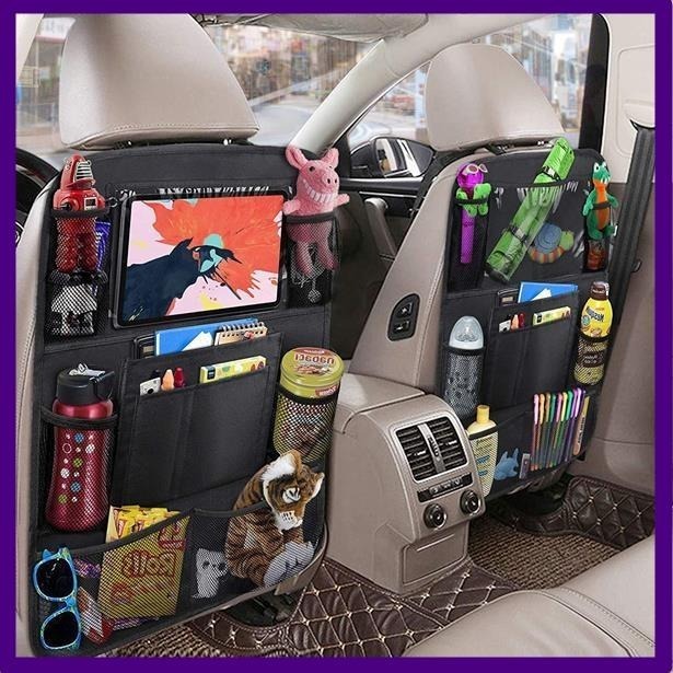 💳❤️現貨❤️🇹🇼 後座收納 椅背收納袋 車椅背收納袋  汽車儲物袋 車內用品 多功能後背置物袋 懸掛式 汽車收納-細節圖8