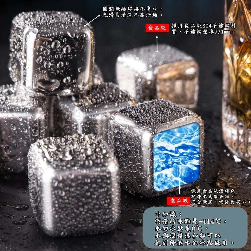 💳❤️現貨❤️🇹🇼 304不銹鋼環保冰塊 冰塊盒 威士忌冰塊 冰塊 冰球 冰石 製冰格 製冰盒 造型冰塊 冰敷 退燒-細節圖4