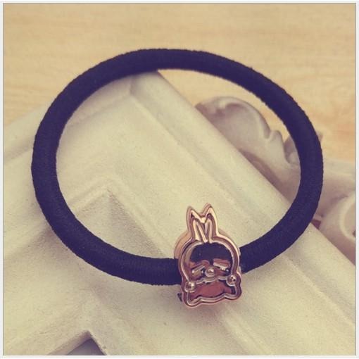 ❤️台灣現貨❤️🇹🇼 髮圈 髮束 珠珠髮飾 彈性髮圈 髮繩 橡皮筋 批發 髮帶 素色 金珠髮圈-細節圖2