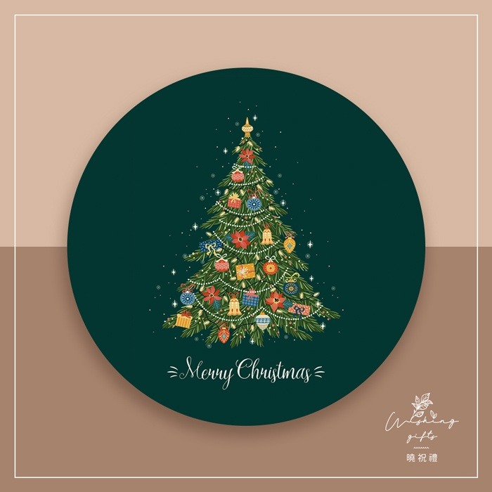 【聖誕禮物 交換禮物A】聖誕樹 杯墊 聖誕襪 薑餅人 聖誕紅 矽藻土吸水杯墊 隔熱墊 交換禮物 聖誕禮物 活動贈品-細節圖9