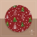 【聖誕禮物 交換禮物A】聖誕樹 杯墊 聖誕襪 薑餅人 聖誕紅 矽藻土吸水杯墊 隔熱墊 交換禮物 聖誕禮物 活動贈品-規格圖9