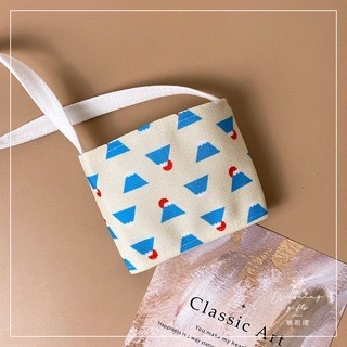 【獨家萬用款】日本富士山 日系風環保飲料提袋 環保杯套 交換禮物 企業贈品 校園禮品-細節圖4