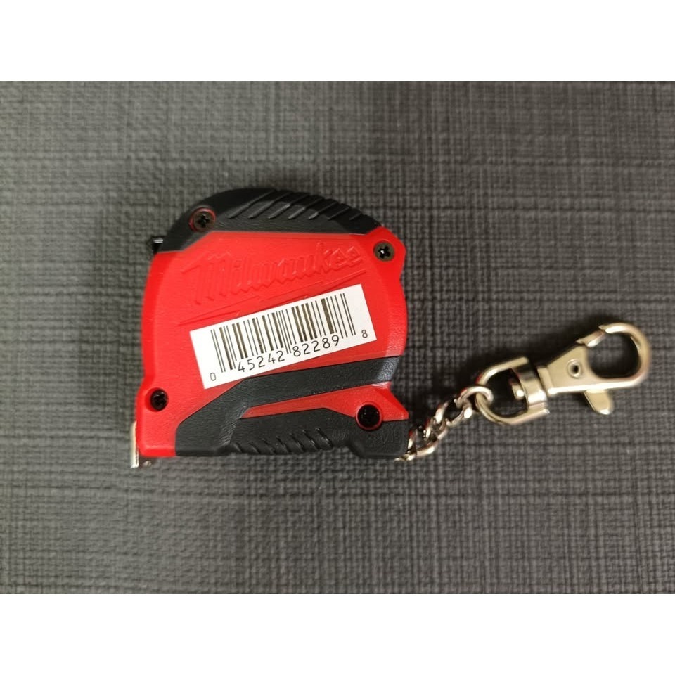 全新 現貨 Milwaukee 美沃奇 2M / 6FT 公分/英吋 捲尺鑰匙圈 裸裝 五金 捲尺 測量工具-細節圖3