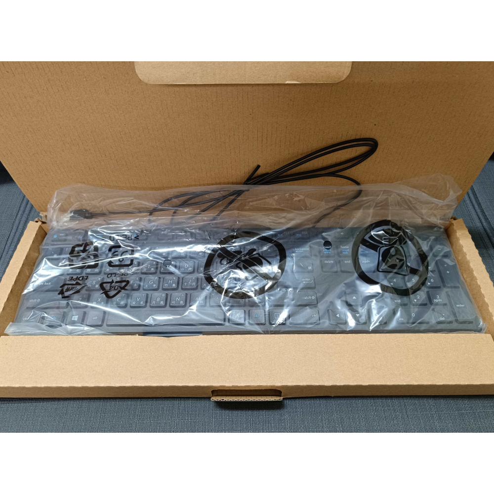 全新 現貨 原廠 華碩 ASUS 有線鍵盤 AW211 鍵盤 巧克力鍵盤-細節圖2