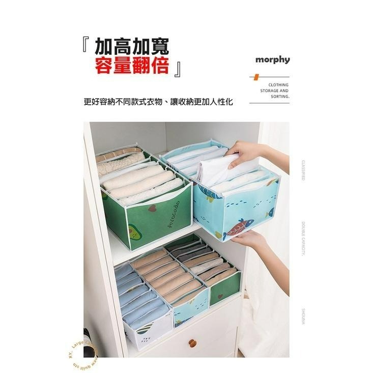 【24H現貨快出】加大多格衣物褲襪收納袋 衣櫃 衣物整理 內衣 內褲 襪子 褲襪 打底褲 收納 抽屜 尿布袋 整理推薦-細節圖5