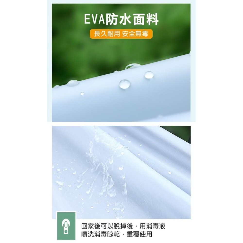 【24H現貨快出】全身防護防疫面罩雨衣 防疫面罩雨衣 防護面罩雨衣 機車雨衣 騎車雨衣 防水 防風雨衣 連身雨衣-細節圖6