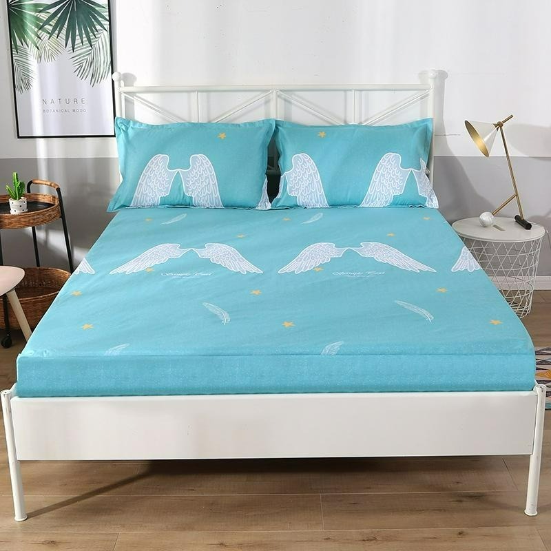 【24H現貨快出】超透氣防水防尿保潔墊床包 【素色下標區】 推薦 熱銷 防水床單 保潔墊 隔尿墊 防水床包-細節圖3