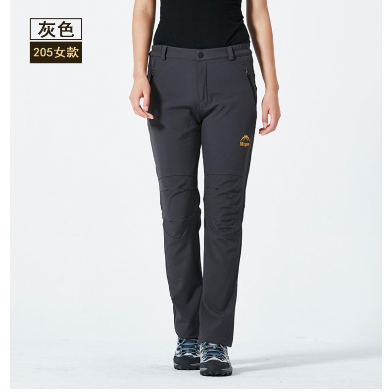 【24H現貨快出】加絨加厚防風防水保暖機能褲衝鋒褲【升級版】保暖褲 雪地 登山褲 休閒褲 戶外褲 運動褲 保暖長褲-細節圖9