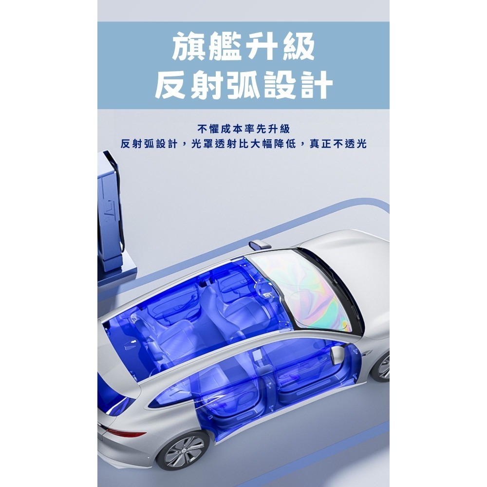 【新品上市】汽車遮陽奈米鐳彩反光擋片 汽車遮陽 前擋片 防曬 車用摺疊遮陽板 前擋玻璃隔熱 保護罩-細節圖4