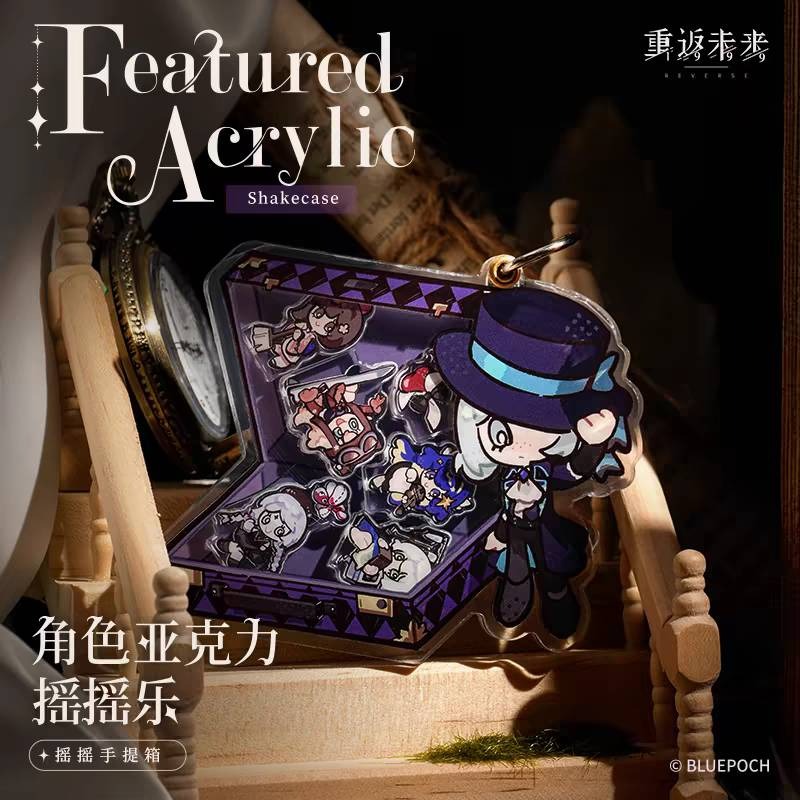 「現貨」重返未來1999 維爾汀 十四行詩 瑪蒂爾達 徽章 明信片 小壓克力磚 吊飾-細節圖8