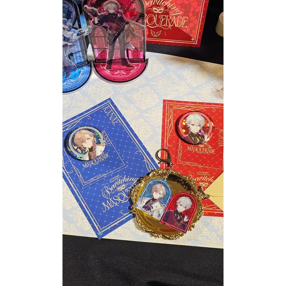 「全新現貨」彩虹社 台北快閃店活動  魅影假面舞會 NIJISANJI ChroNoiR 星川 Luxiem 叶 葛葉-細節圖3