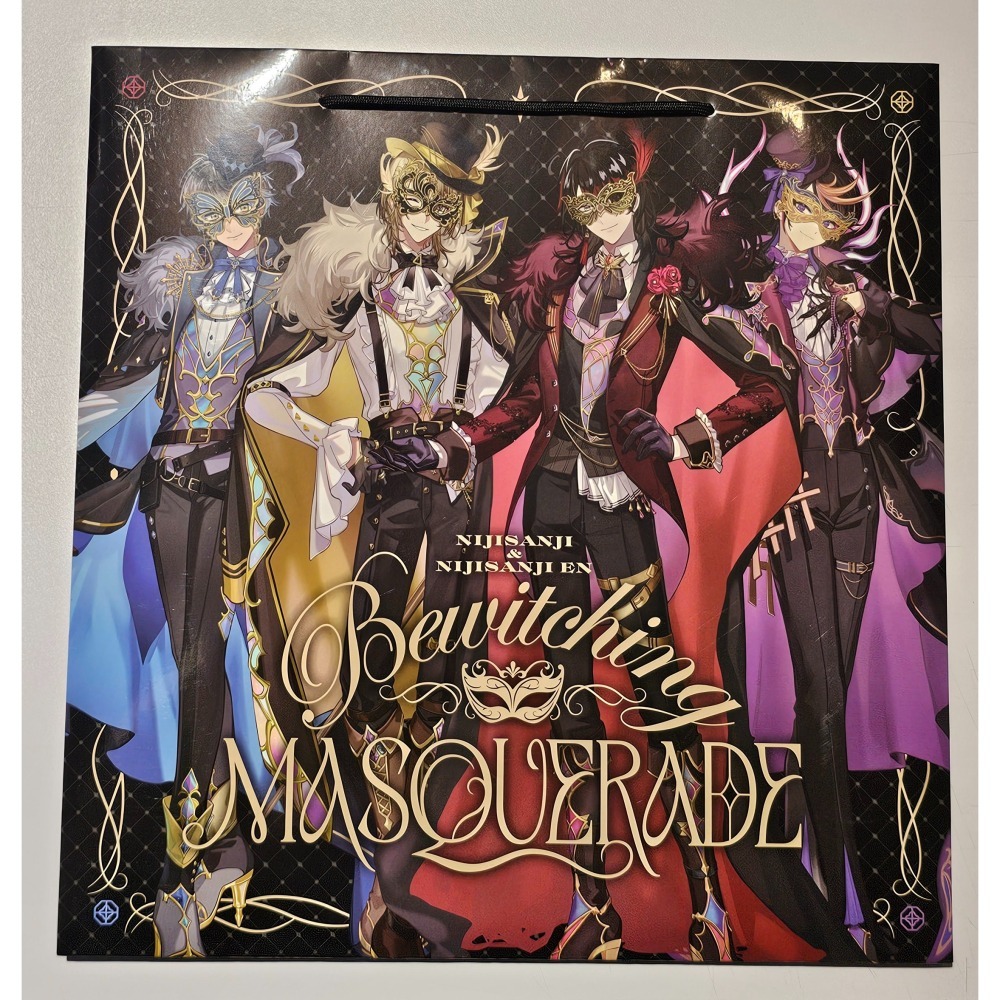 「全新現貨」彩虹社 台北快閃店活動  魅影假面舞會 NIJISANJI ChroNoiR 星川 Luxiem 叶 葛葉-細節圖8