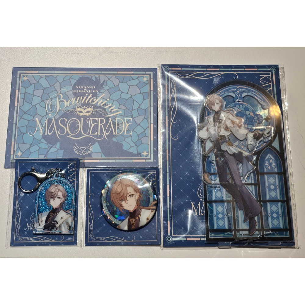 「全新現貨」彩虹社 台北快閃店活動  魅影假面舞會 NIJISANJI ChroNoiR 星川 Luxiem 叶 葛葉-規格圖11