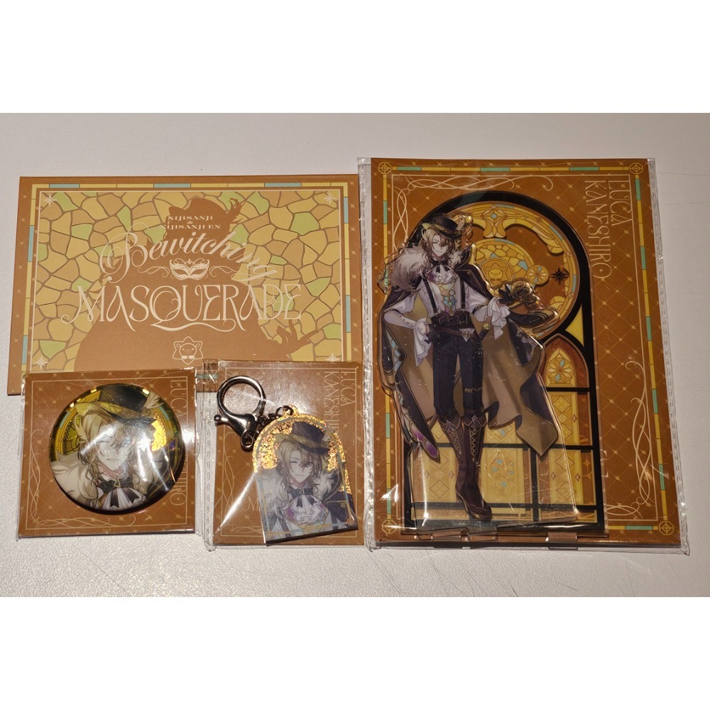「全新現貨」彩虹社 台北快閃店活動  魅影假面舞會 NIJISANJI ChroNoiR 星川 Luxiem 叶 葛葉-規格圖11