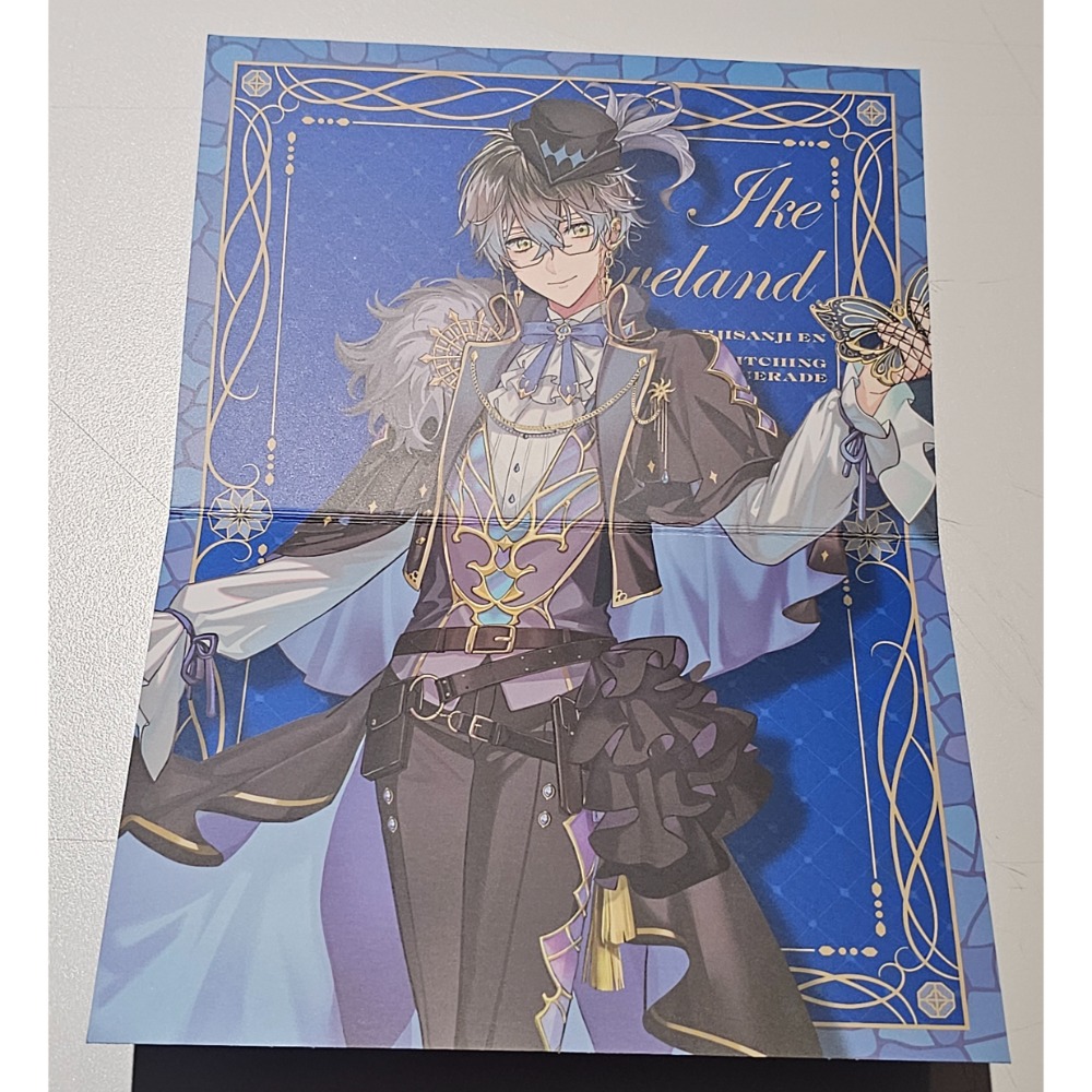 「全新現貨」彩虹社 台北快閃店活動  魅影假面舞會 NIJISANJI ChroNoiR 星川 Luxiem 叶 葛葉-規格圖11