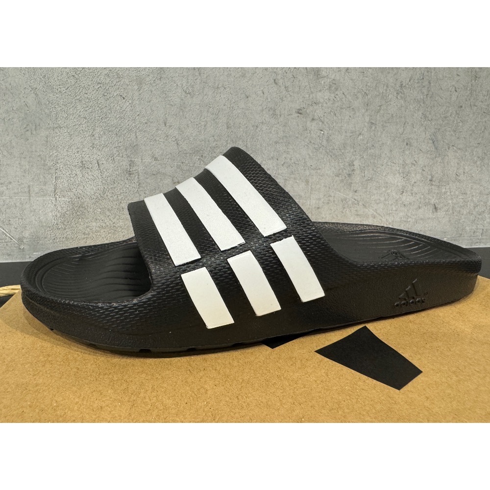 Adidas DURAMO SLIDE 男女生防水拖 G15890-細節圖4