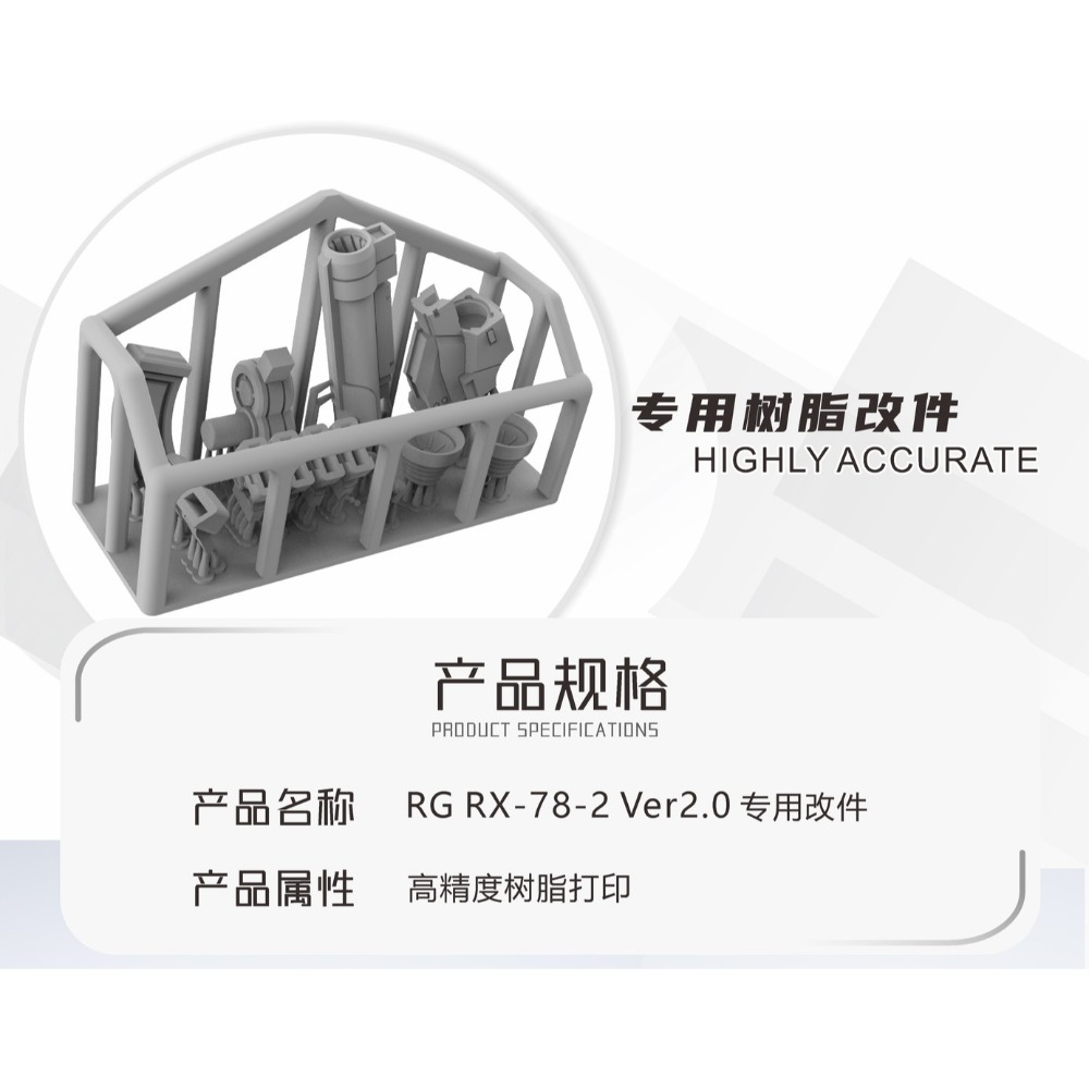 【模玩】 ※現貨※ TAS沉迷者 萬代 RG初鋼2.0 預裁切遮蓋/預切遮蓋/蝕刻片/小改件-規格圖6