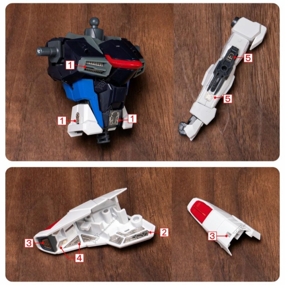 【模玩】※TAS沉迷者 萬代MG 自由2.0專用蝕刻片-細節圖2