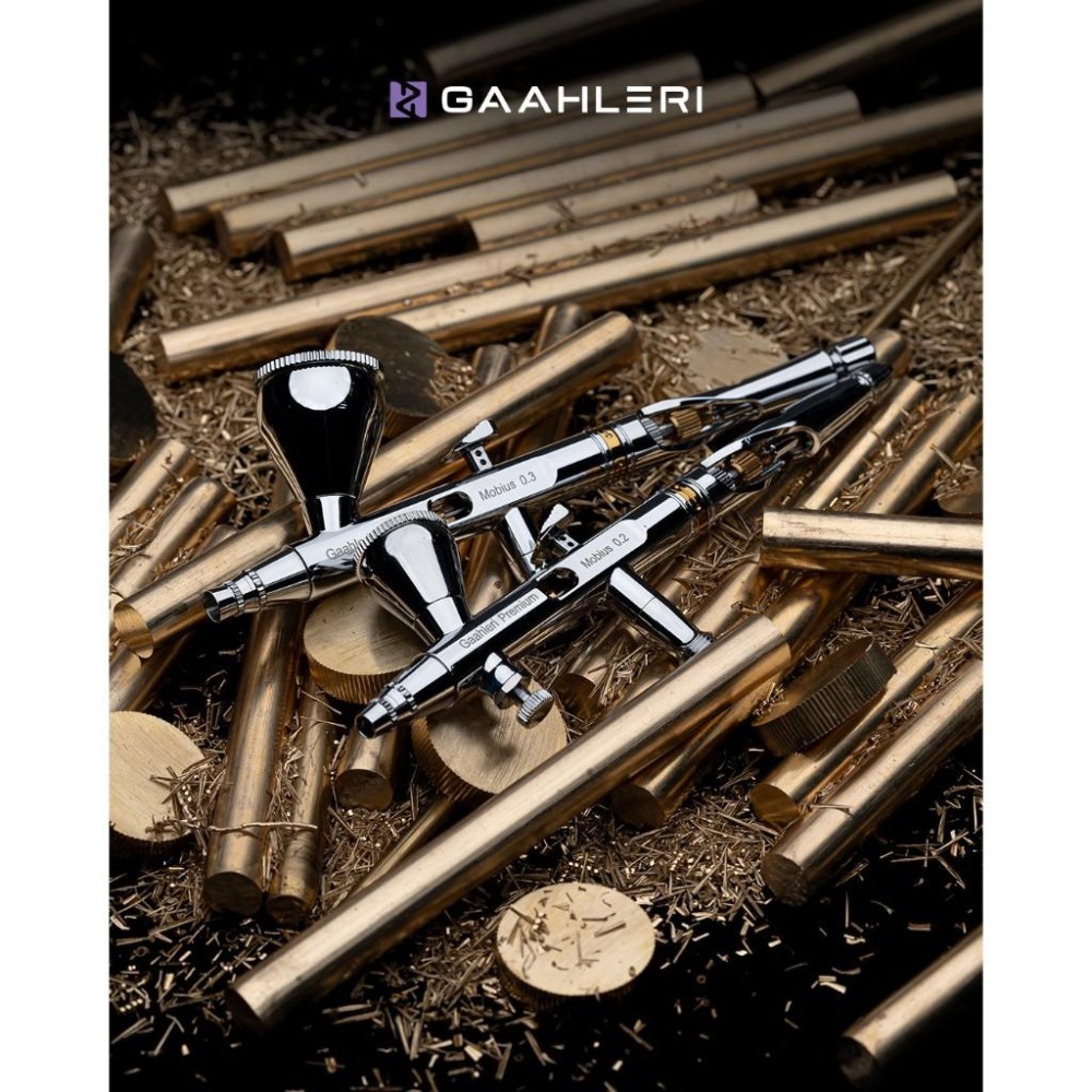 【模玩】※現貨※GAAHLERI 伽利略 Mobius-SP 0.3/0.5雙口徑虹吸式噴筆-細節圖2