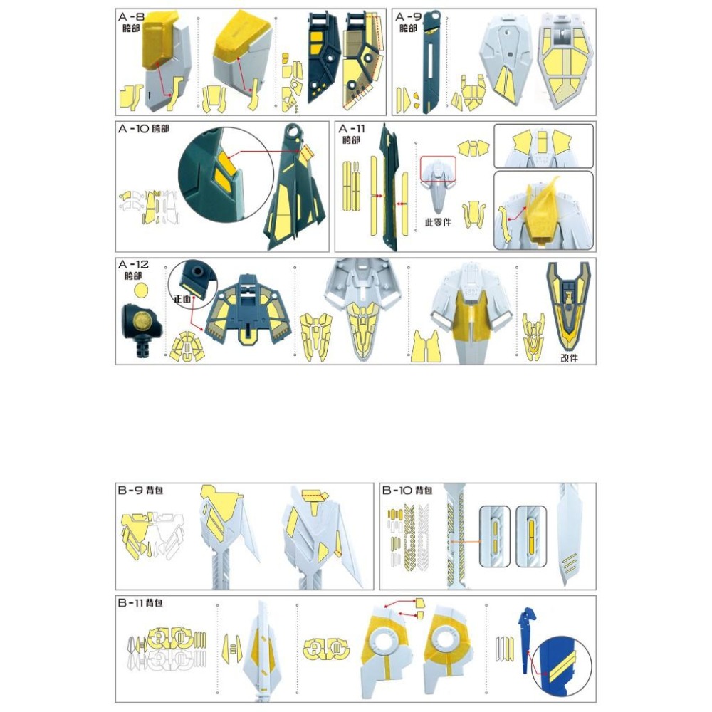【模玩】TAS沉迷者 萬代MG 自由2.0預裁切遮蓋+改件-細節圖3