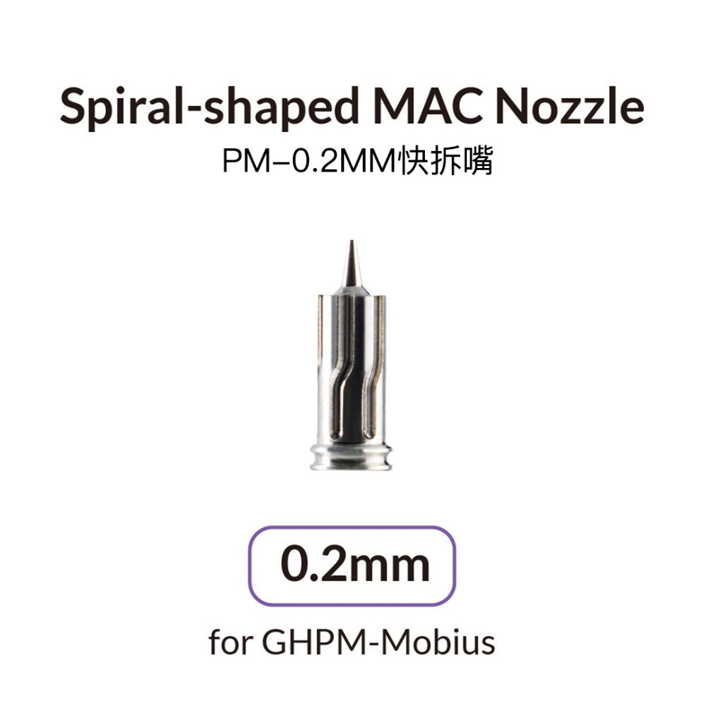 【模玩】GAAHLERI 伽利略 Mobius噴筆系列 維修配件專區-規格圖1