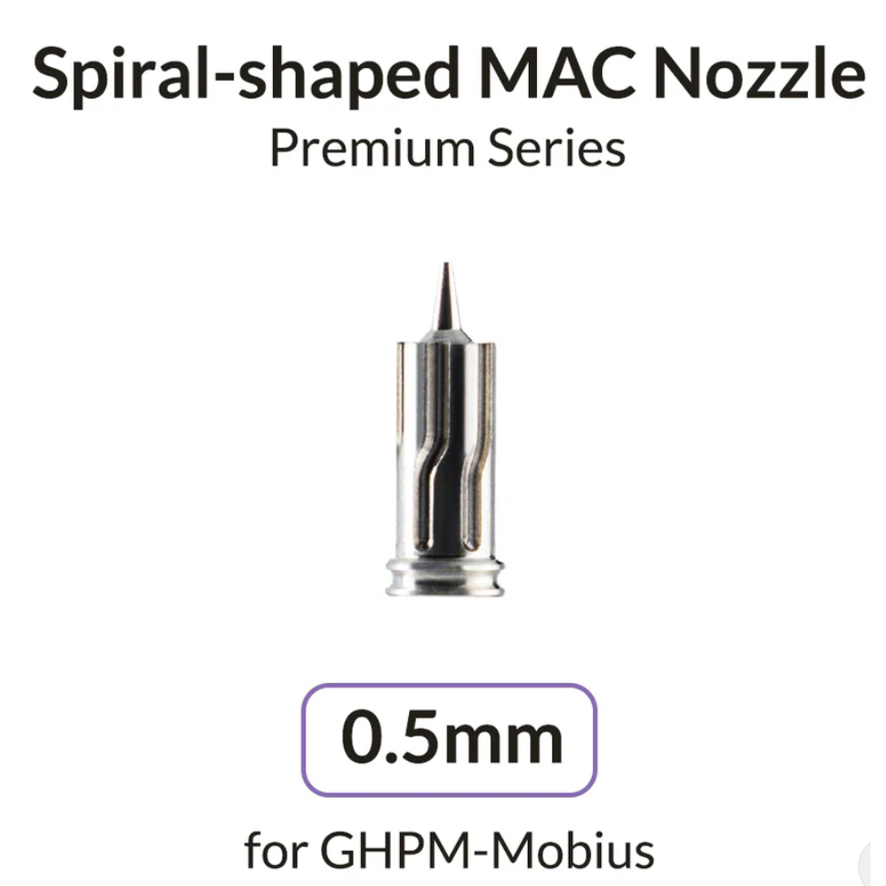 Mobius 0.5mm專用噴嘴