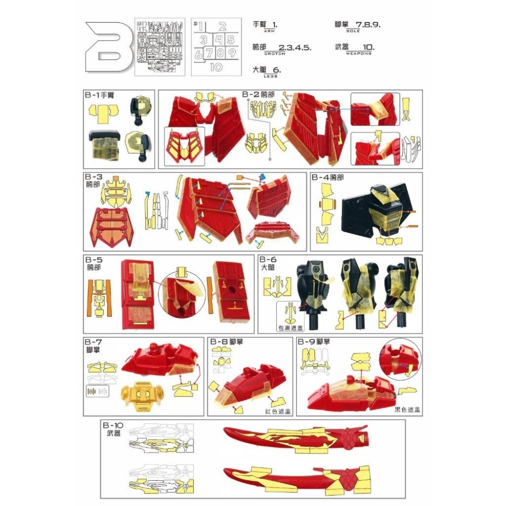 【模玩】 TAS沉迷者 萬代SDW 武者馱丸無預裁切遮蓋-細節圖3