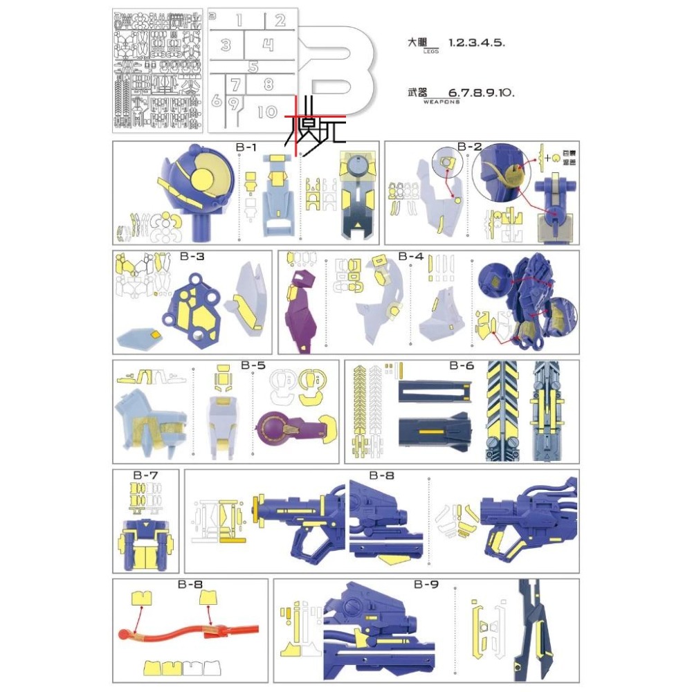 【模玩】TAS沉迷者 無限新星 雷霆 預裁切遮蓋帶-細節圖4
