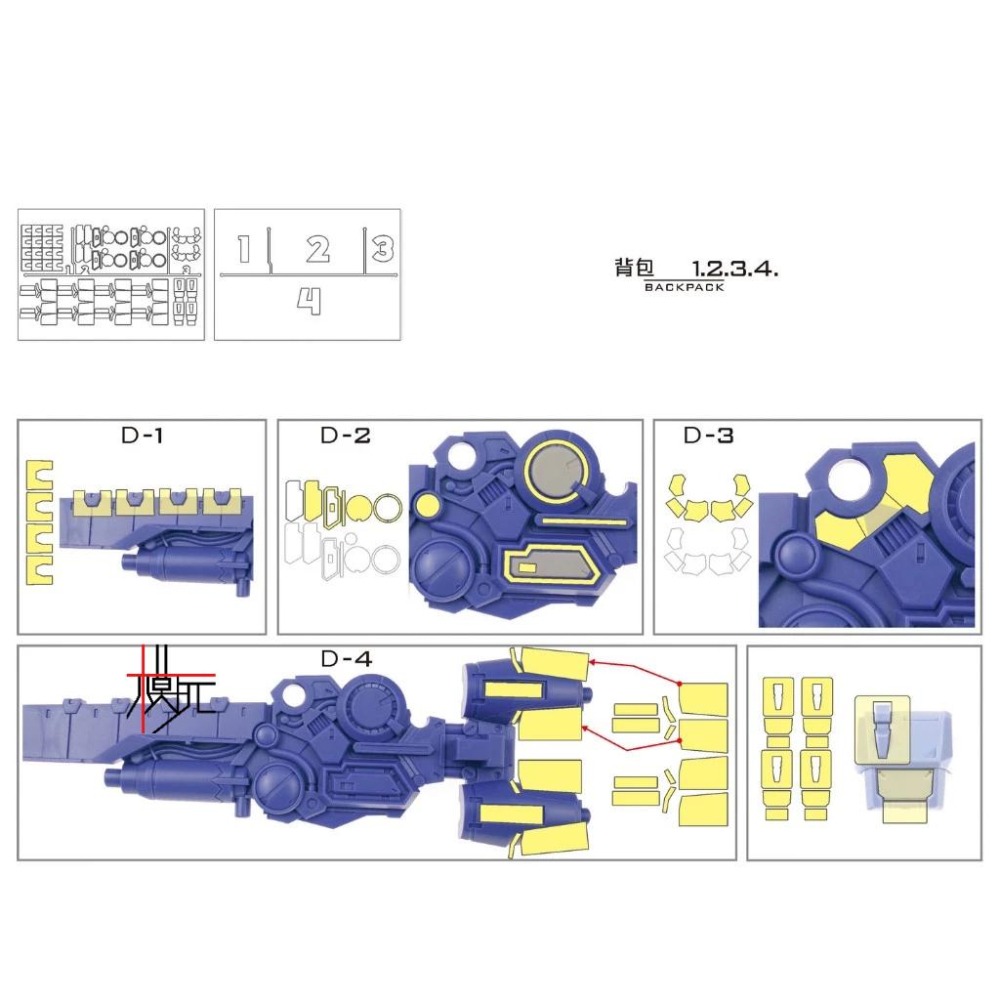 【模玩】TAS沉迷者 無限新星 雷霆 預裁切遮蓋帶-細節圖6