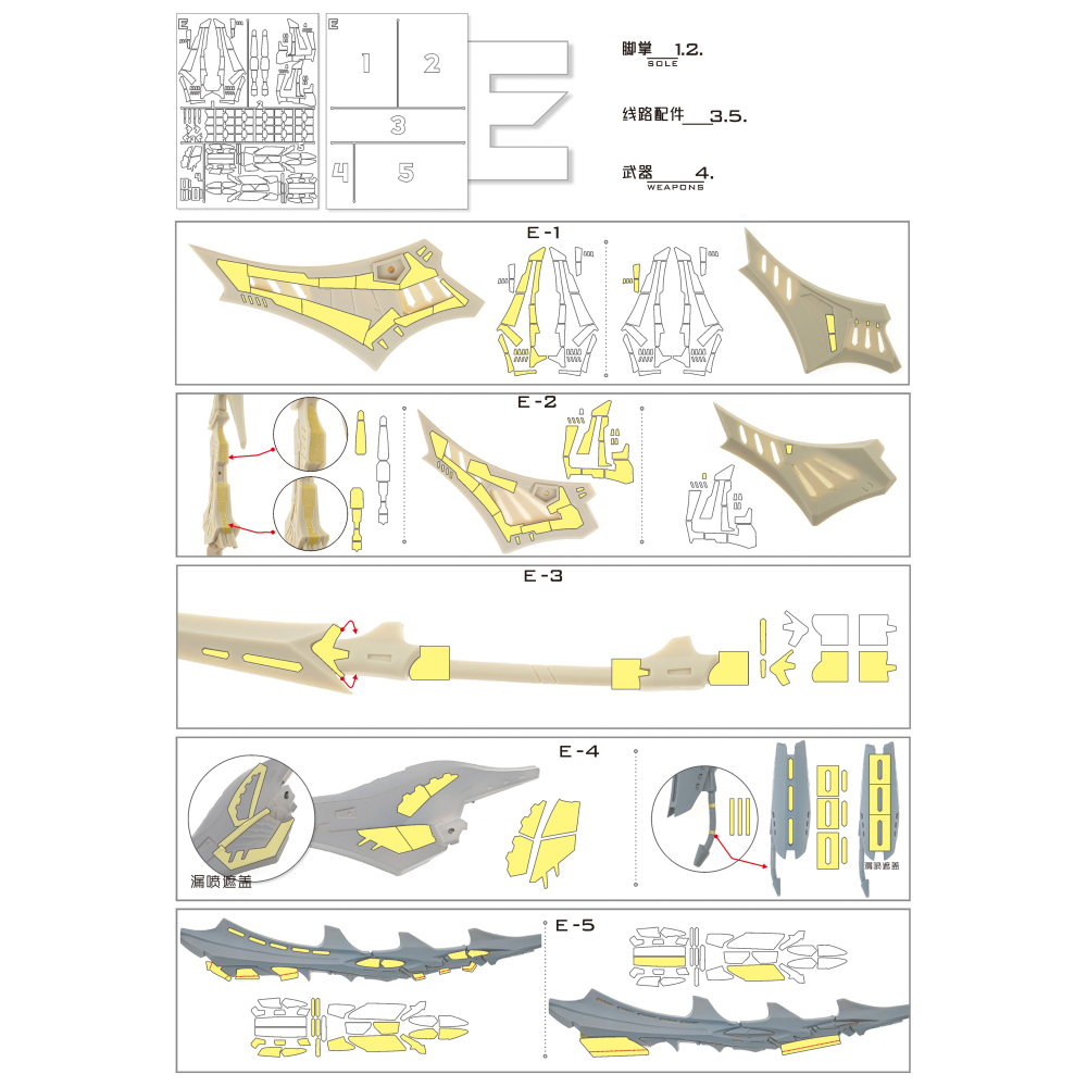 【模玩】TAS沉迷者 五星物語 1/72 Z.A.P 預裁切遮蓋帶-細節圖6