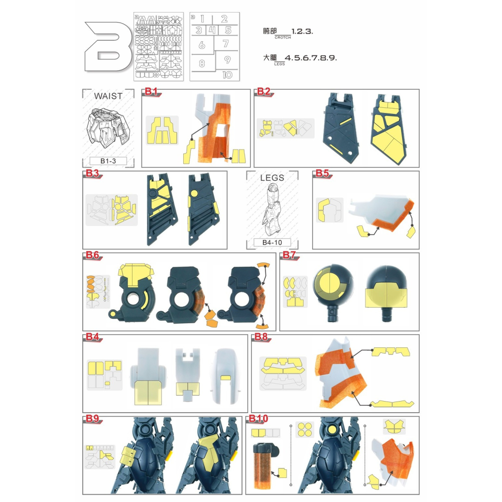 【模玩】TAS沉迷者 萬代 TAS MG 卡牛 專用預裁遮蓋-細節圖4