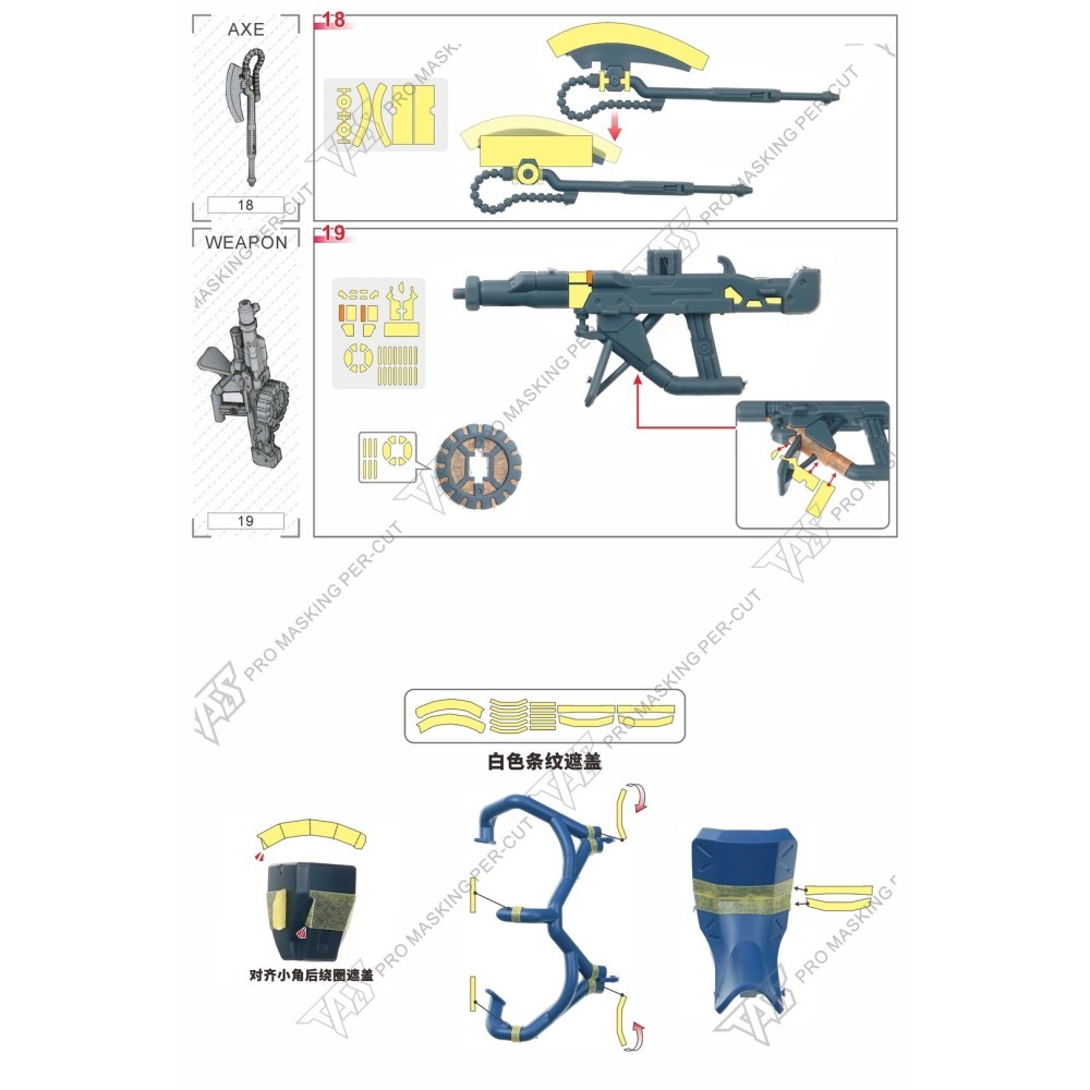 【模玩】TAS沉迷者 萬代 GQUX 軍警薩克 預裁遮蓋/改件/造型手-細節圖4