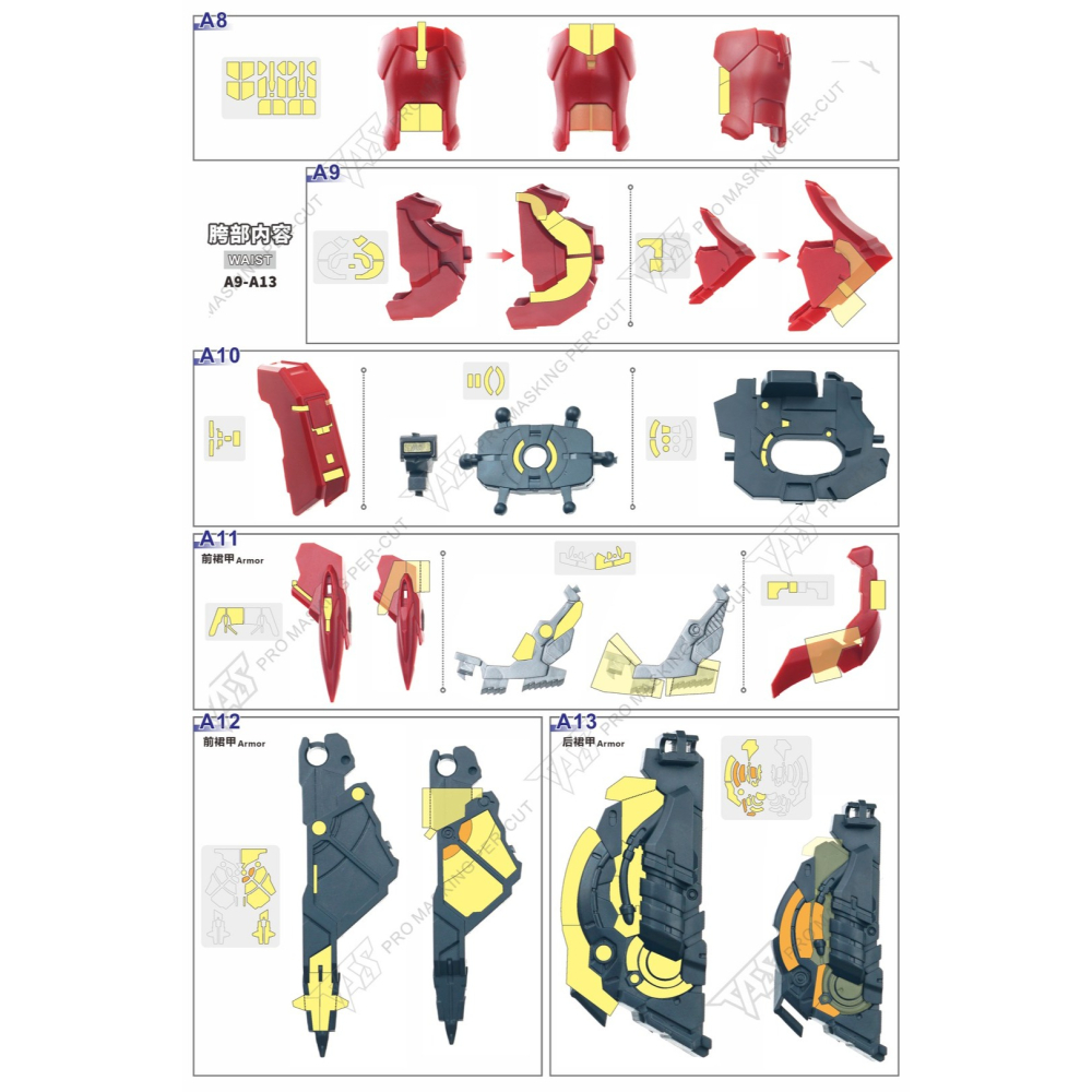 【模玩】 TAS沉迷者 赤紅三倍-新安洲 專用預切遮蓋-細節圖3