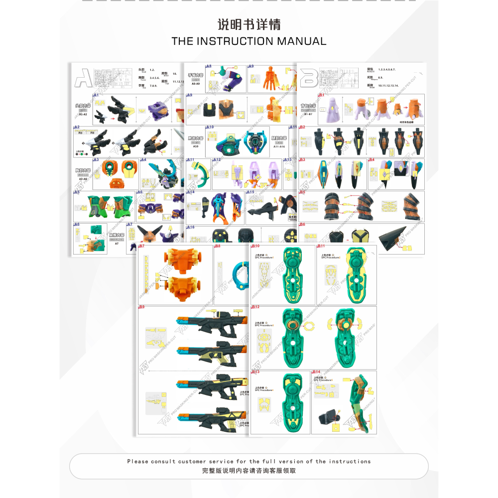 【模玩】 TAS沉迷者 萬代HG GFRED 預裁切遮蓋帶-細節圖4