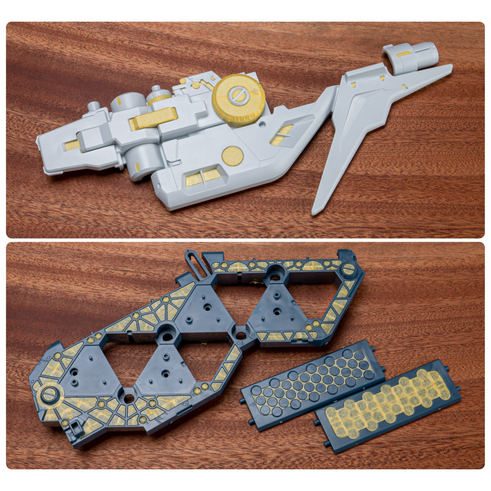 【模玩】 TAS沉迷者 萬代 HG GP03D 大冰箱 預裁切遮蓋帶-細節圖4